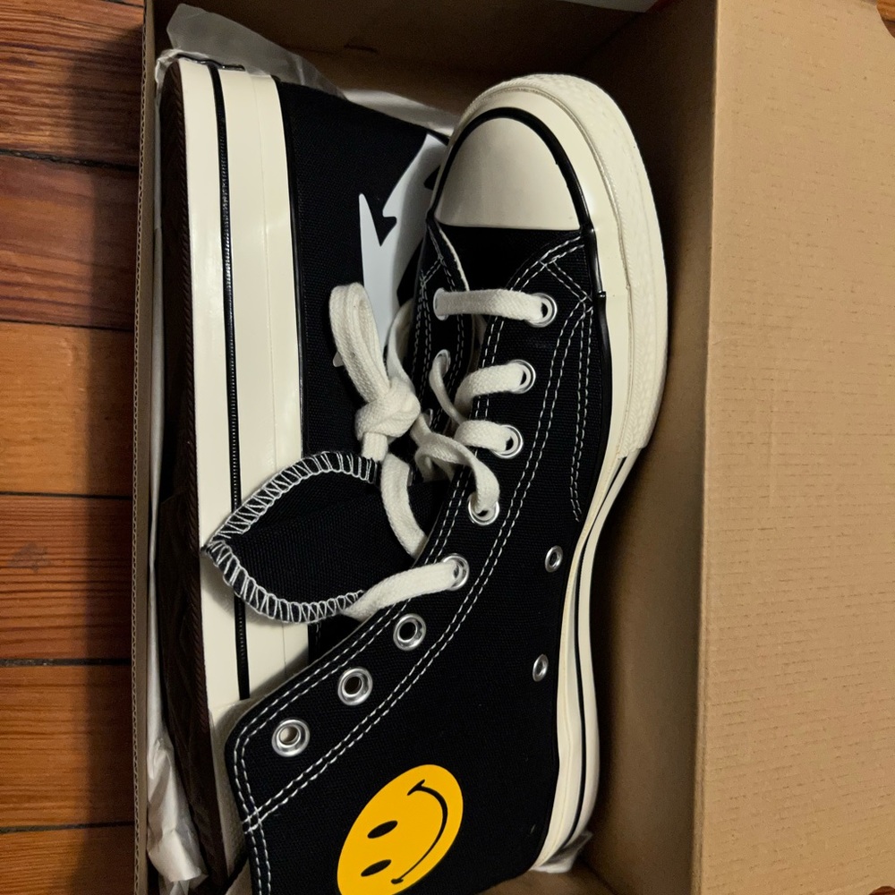 Chinatown Market x A Bathing Ape x Chuck 70 High ‘Black’ - Picture 3 of 7